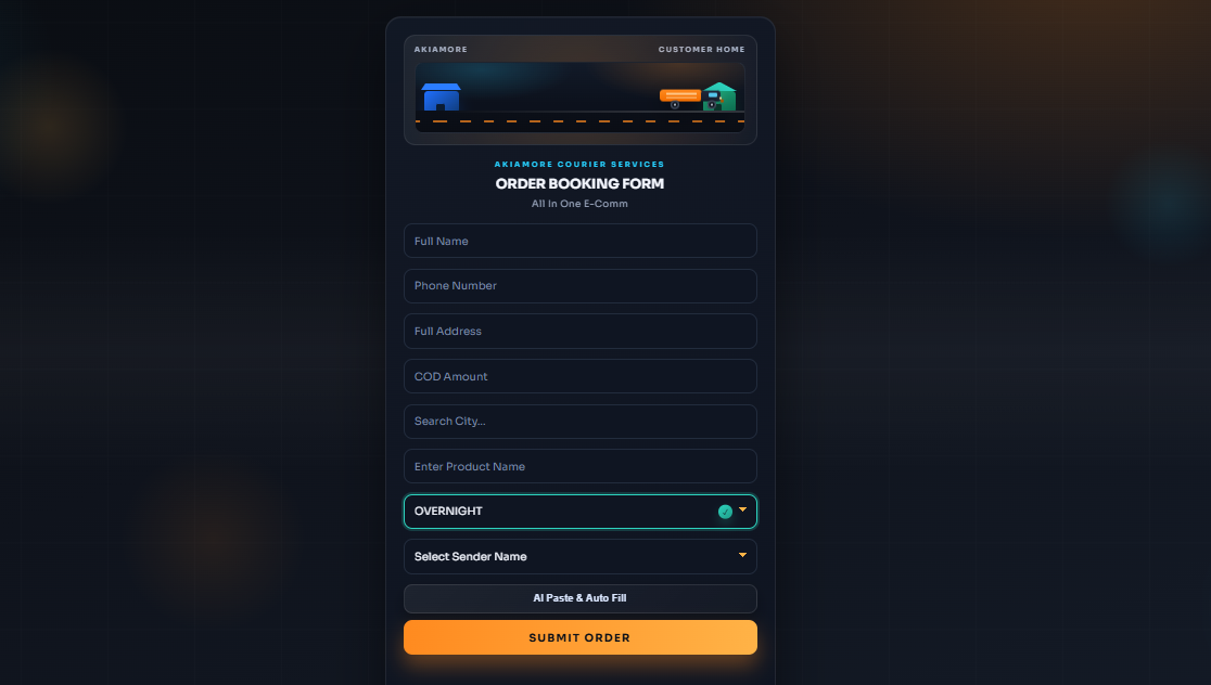 Smart Order Form - screenshot 1