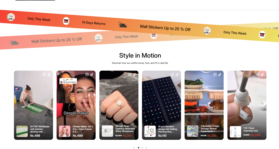Loto.pk Shopify website - screenshot 3